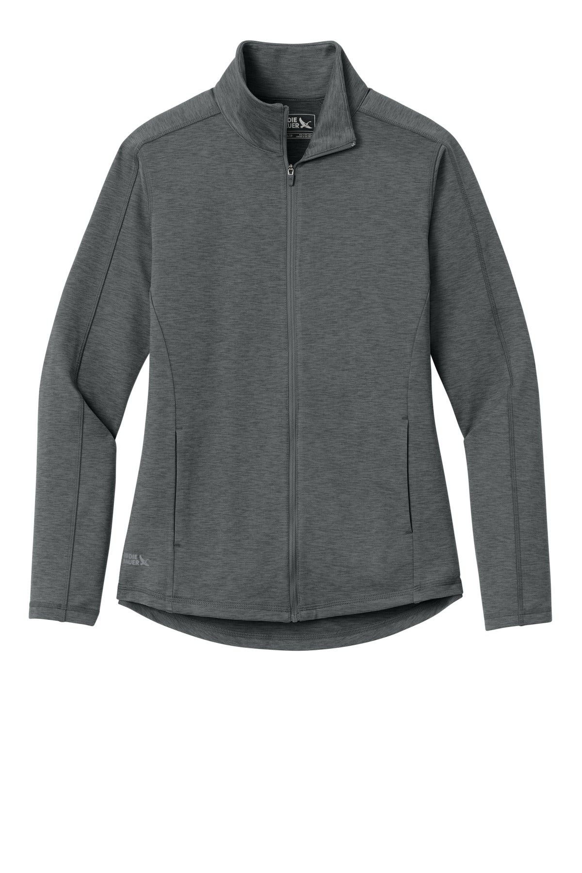 Custom Embroidered Eddie Bauer Sweatshirts/Fleece in Metal Grey Heather