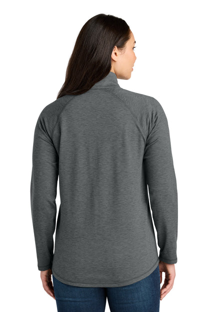 Custom Embroidered Eddie Bauer Sweatshirts/Fleece in Metal Grey Heather