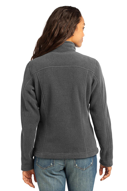 Custom Embroidered Eddie Bauer - Women's Full-Zip Fleece Jacket. EB201,Grey Steel