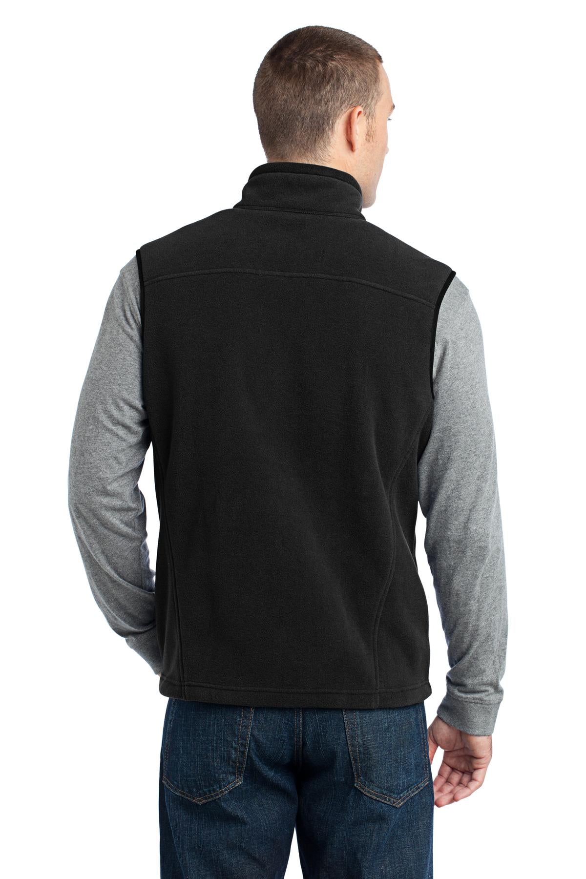 Custom Embroidered Eddie Bauer - Fleece Vest. EB204,Black