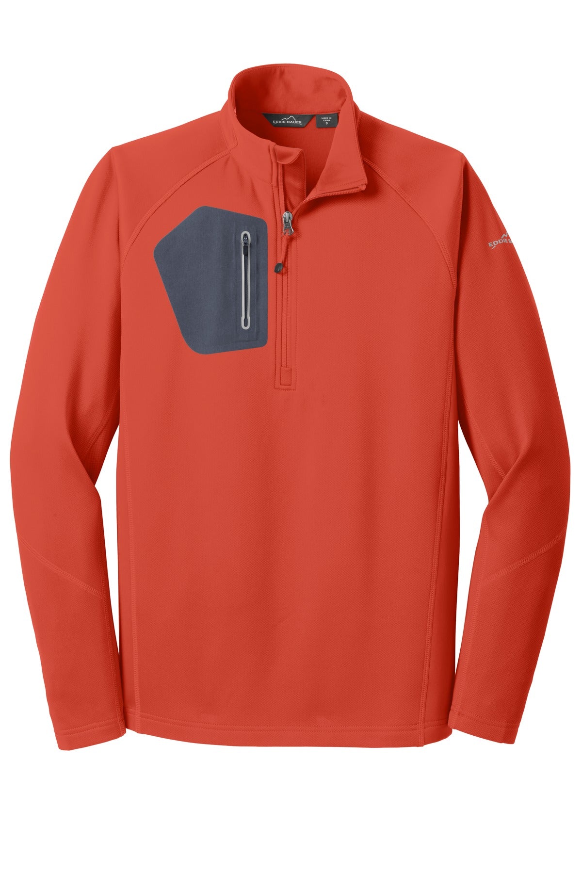 Custom Embroidered Eddie Bauer Outerwear in Cayenne Orange