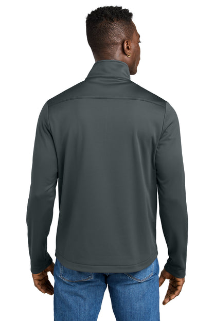 Custom Embroidered Eddie Bauer Smooth Mid Layer Fleece 1/2-Zip EB2360,Iron Gate