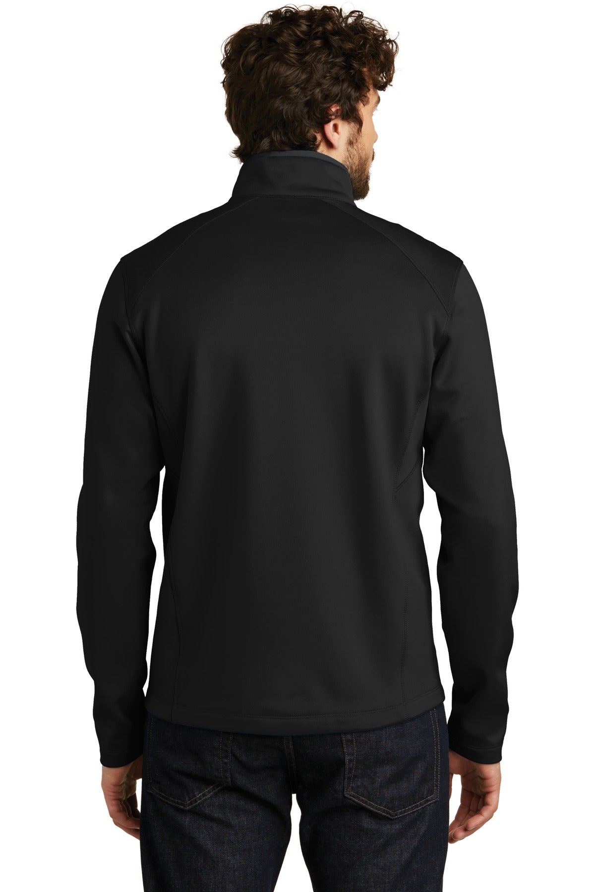 Custom Embroidered Eddie Bauer Highpoint Fleece Jacket. EB240,Black