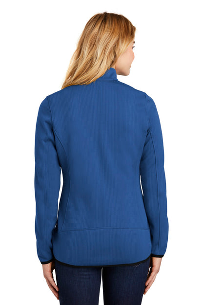 Custom Embroidered Eddie Bauer  Women's Dash Full-Zip Fleece Jacket. EB243,Cobalt Blue