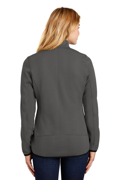 Custom Embroidered Eddie Bauer  Women's Dash Full-Zip Fleece Jacket. EB243,Grey Steel