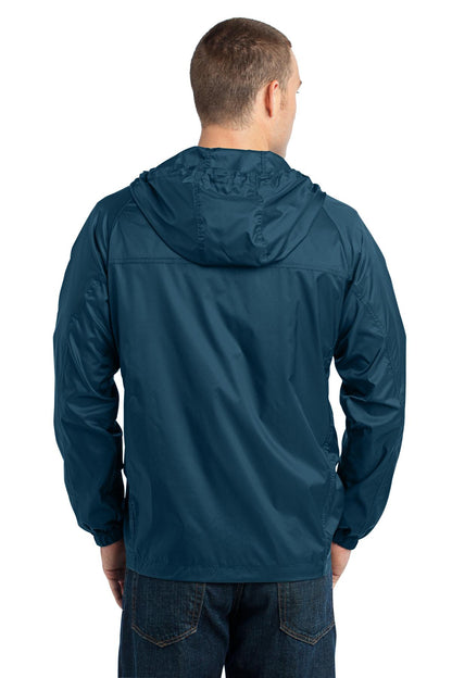 Custom Embroidered Eddie Bauer - Packable Wind Jacket. EB500,Adriatic Blue