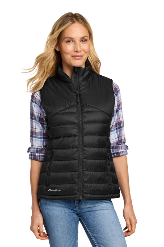 Custom Embroidered Eddie Bauer Outerwear in Deep Black