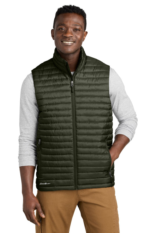 Custom Embroidered Eddie Bauer Outerwear in Olive Green