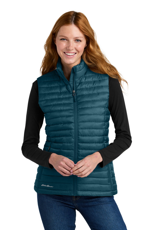 Custom Embroidered Eddie Bauer Outerwear in Adriatic Blue