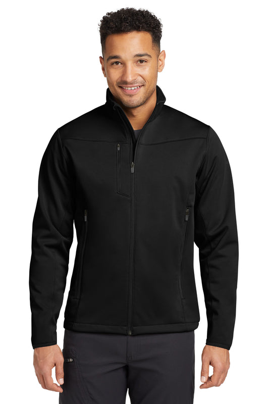 Custom Embroidered Eddie Bauer Outerwear in Black