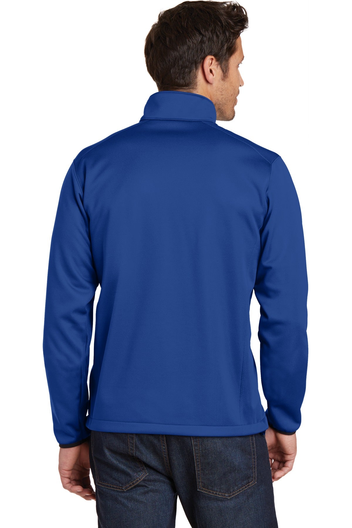 Custom Embroidered Eddie Bauer Weather-Resist Soft Shell Jacket. EB538,Cobalt Blue