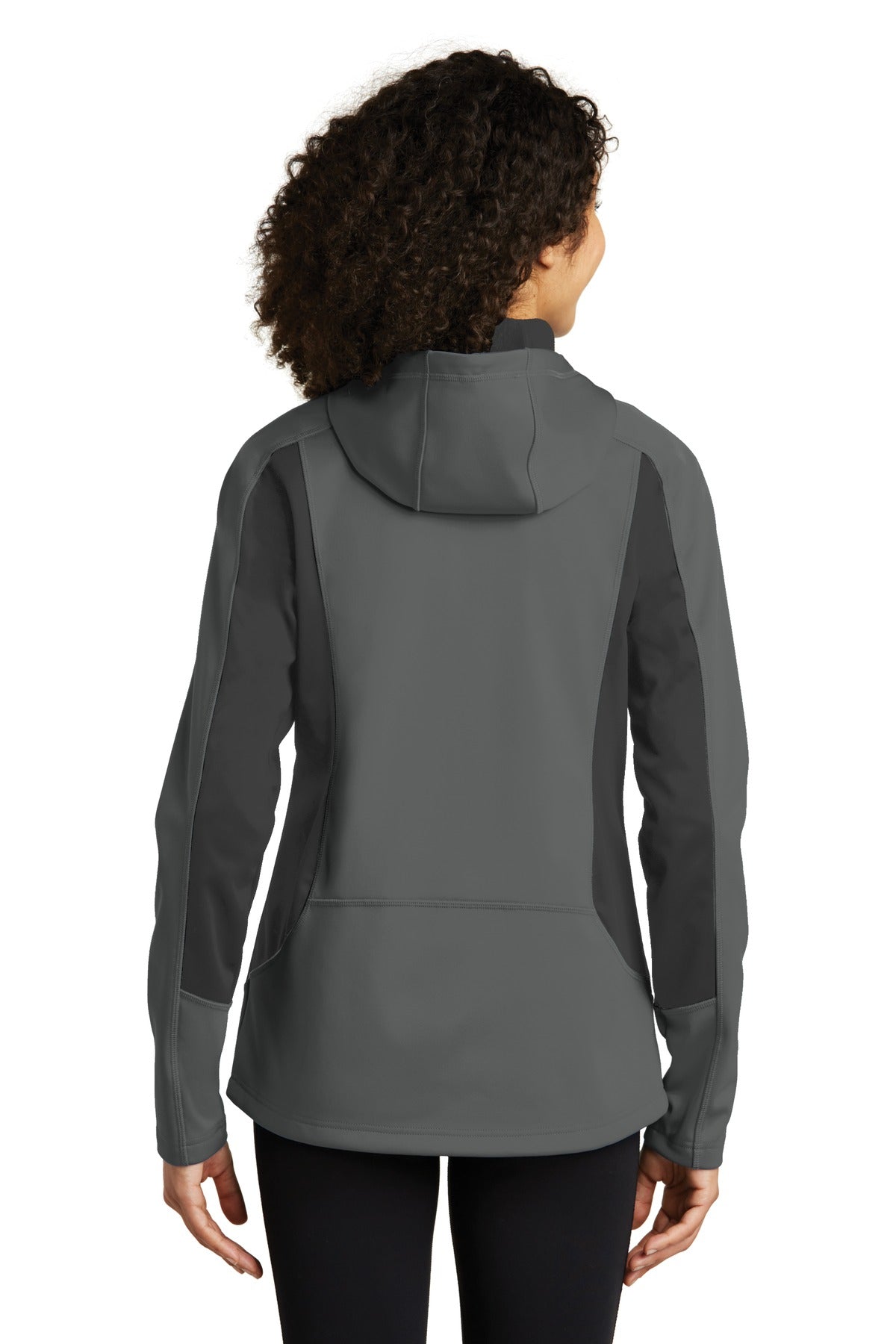 Custom Embroidered Eddie Bauer Women's Trail Soft Shell Jacket. EB543,Metal Grey/ Grey Steel