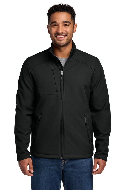 Custom Embroidered Eddie Bauer Outerwear in Deep Black