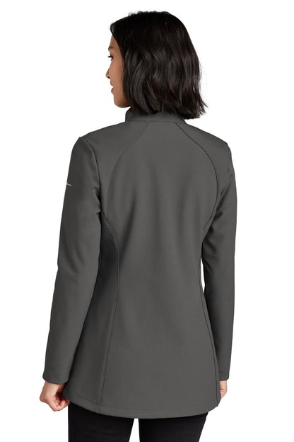 Custom Embroidered Eddie Bauer Women's Stretch Soft Shell Jacket EB545,Iron Gate