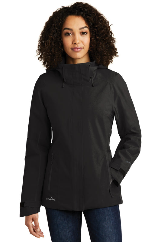 Custom Embroidered Eddie Bauer Outerwear in Black