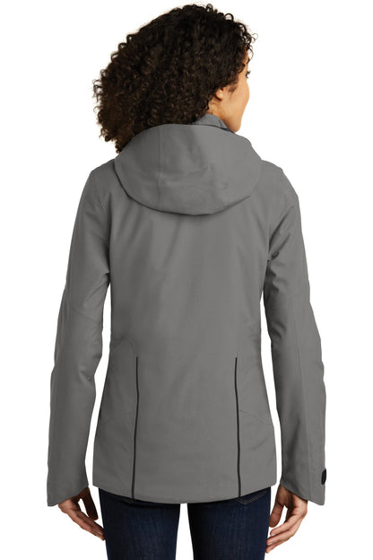 Custom Embroidered Eddie Bauer Women's WeatherEdge Plus Insulated Jacket. EB555,Metal Grey