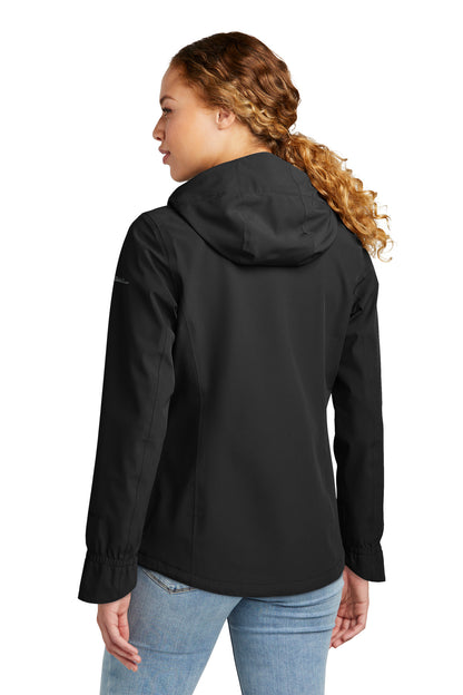 Custom Embroidered Eddie Bauer Women's WeatherEdge Plus Jacket EB561,Deep Black