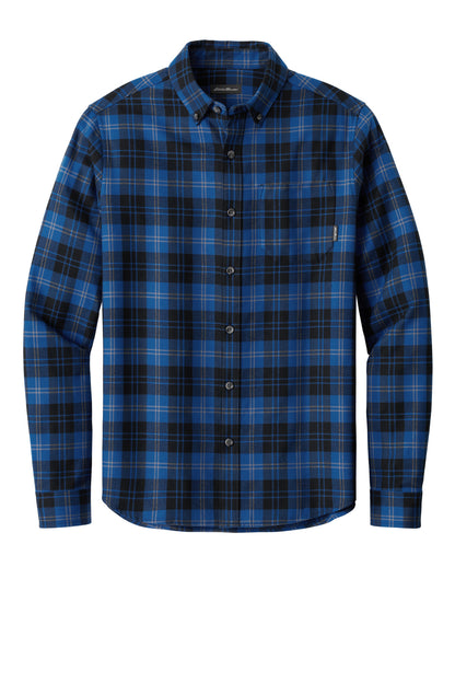 Eddie Bauer Long Sleeve Favorite Flannel Plaid Shirt EB610