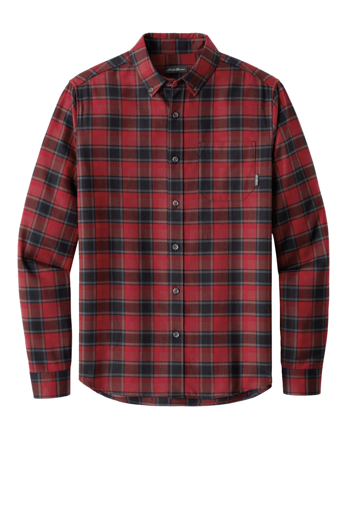 Eddie Bauer Long Sleeve Favorite Flannel Plaid Shirt EB610
