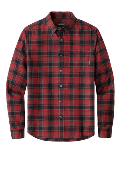 Eddie Bauer Long Sleeve Favorite Flannel Plaid Shirt EB610
