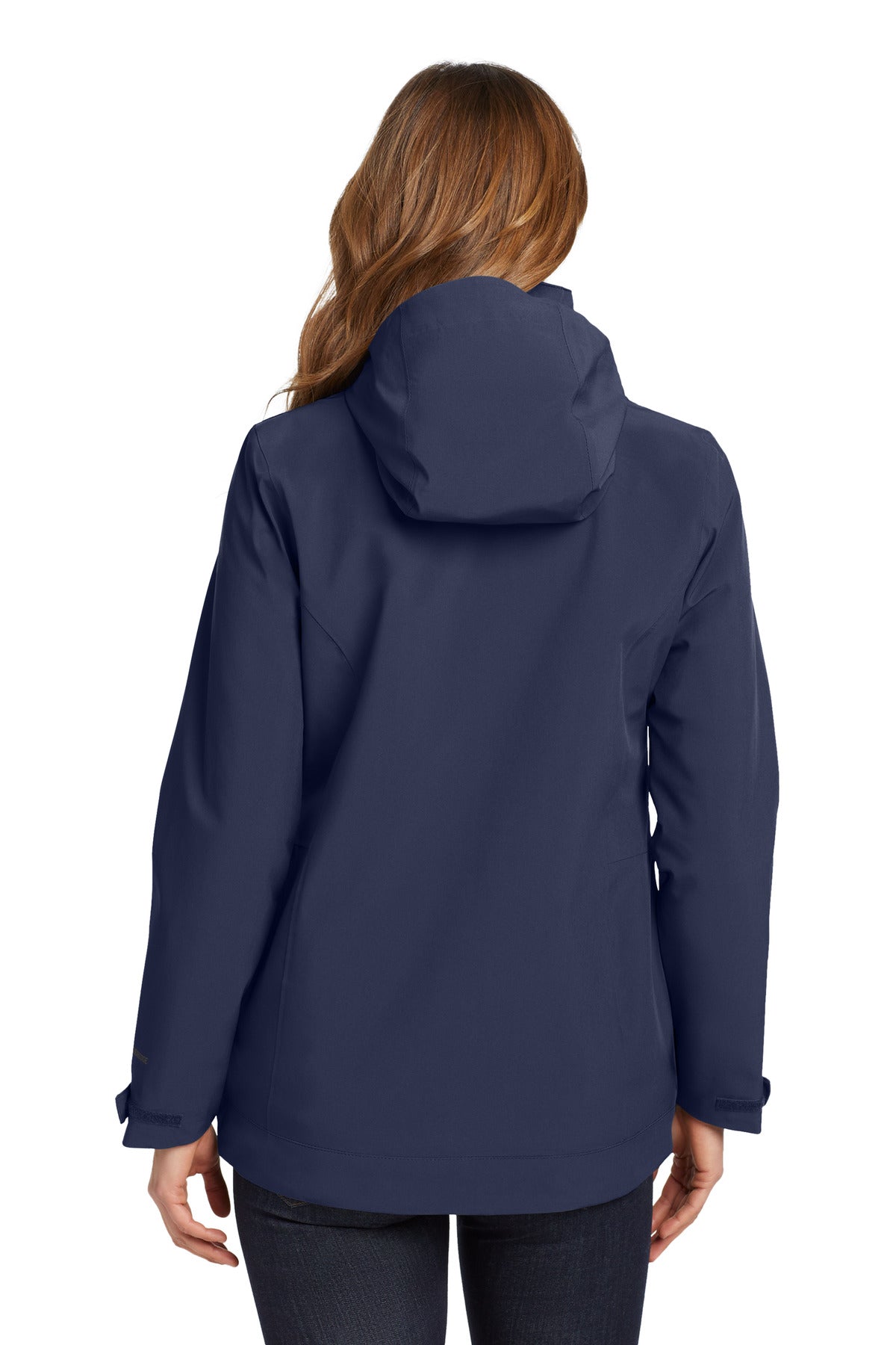 Custom Embroidered Eddie Bauer Women's WeatherEdge 3-in-1 Jacket EB657,River Blue/ Cobalt Blue