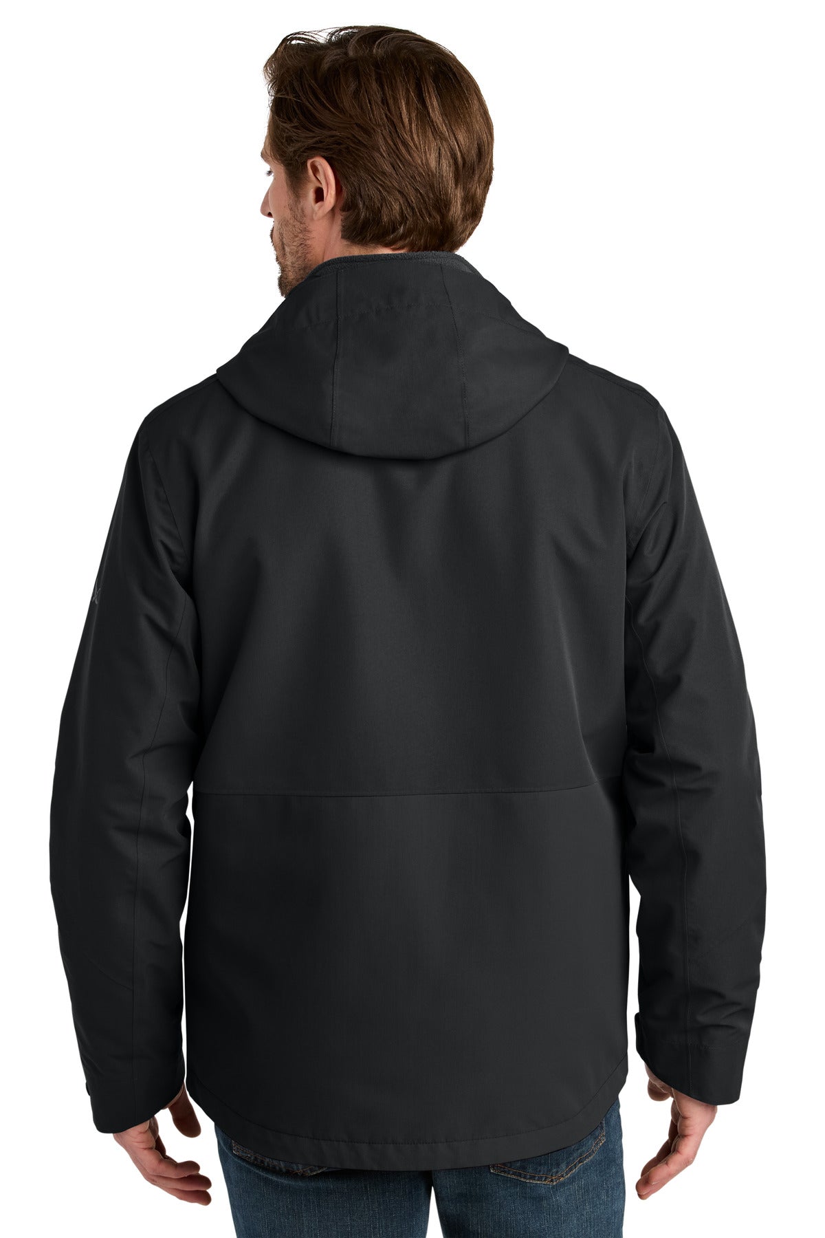 Custom Embroidered Eddie Bauer Outerwear in Black