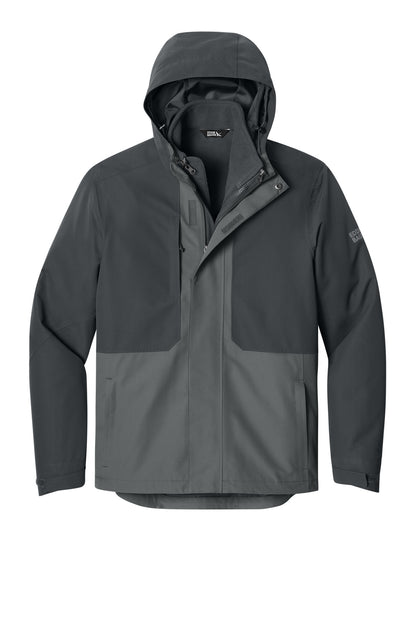 Custom Embroidered Eddie Bauer Outerwear in Grey Steel/ Metal Grey