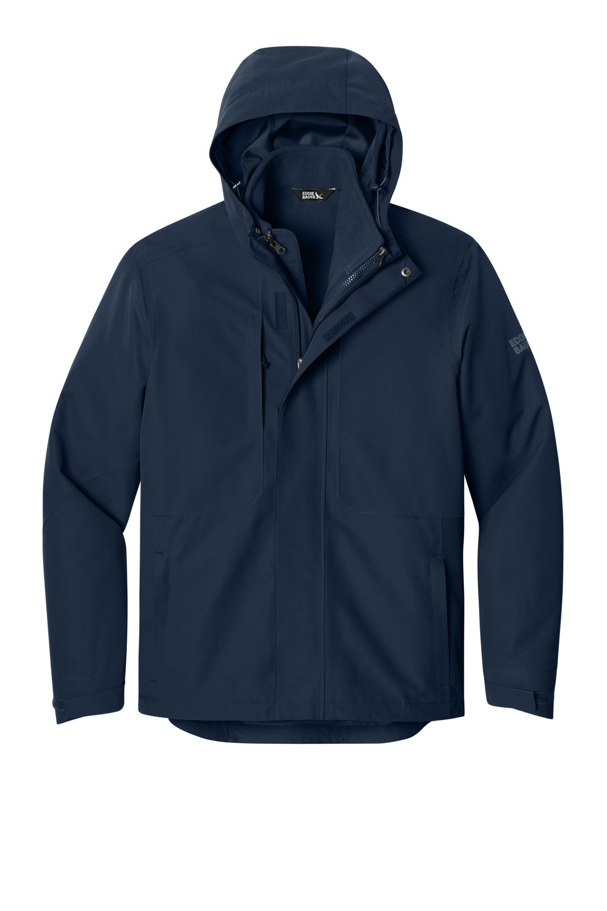 Custom Embroidered Eddie Bauer Outerwear in River Blue Navy