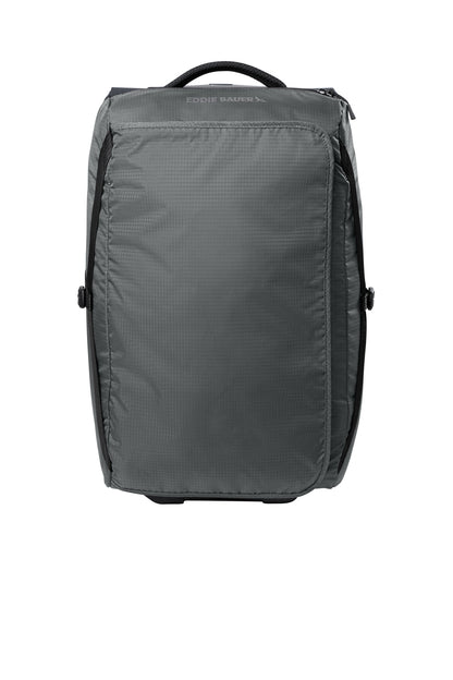 Custom Embroidered Eddie Bauer Luggage & Bags in Grey Steel