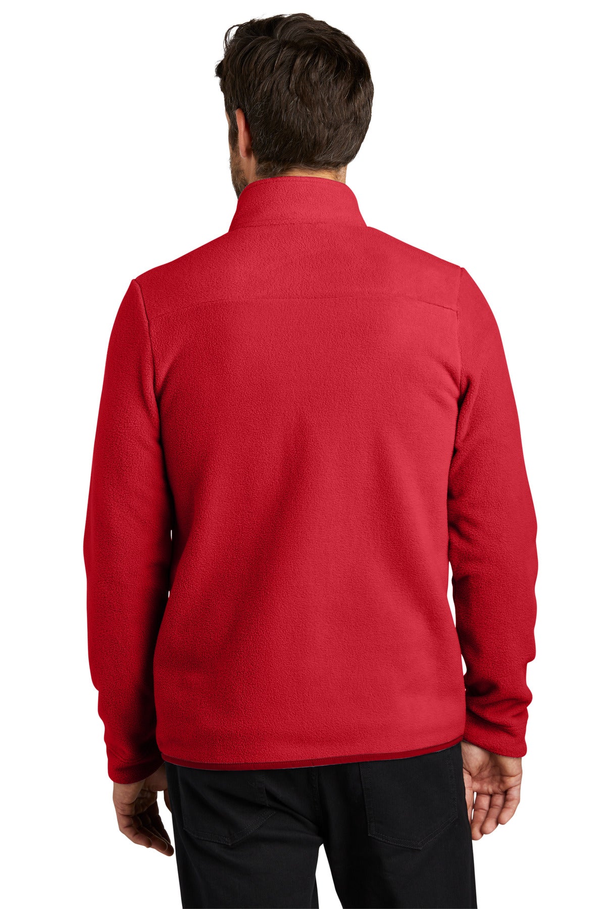Custom Embroidered Port Authority Connection Fleece Jacket F110,Rich Red