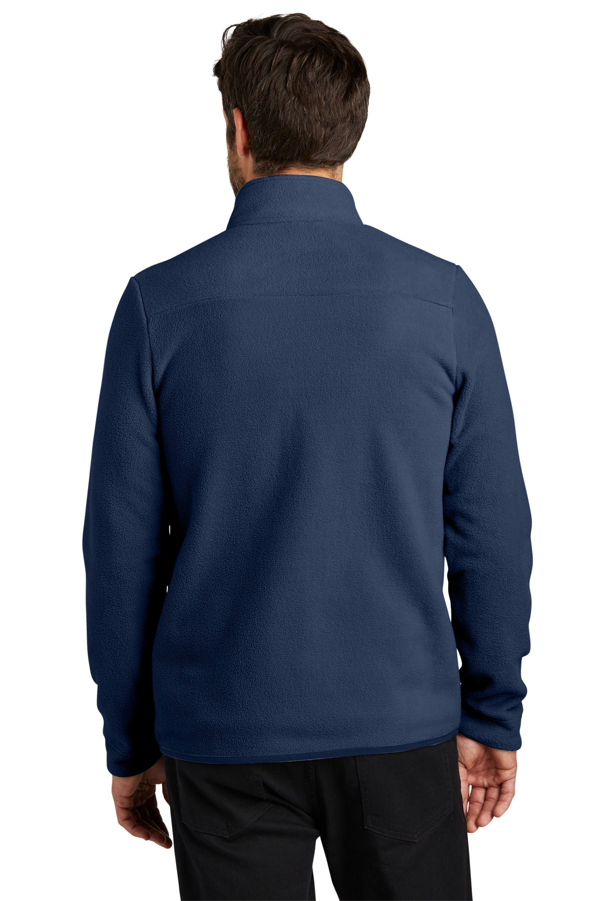 Custom Embroidered Port Authority Connection Fleece Jacket F110,River Blue Navy