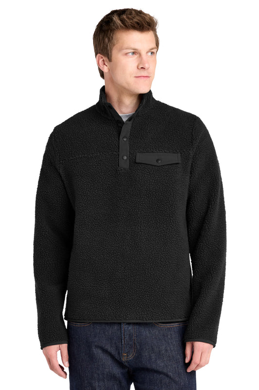 Port Authority Camp Fleece Snap Pullover F140