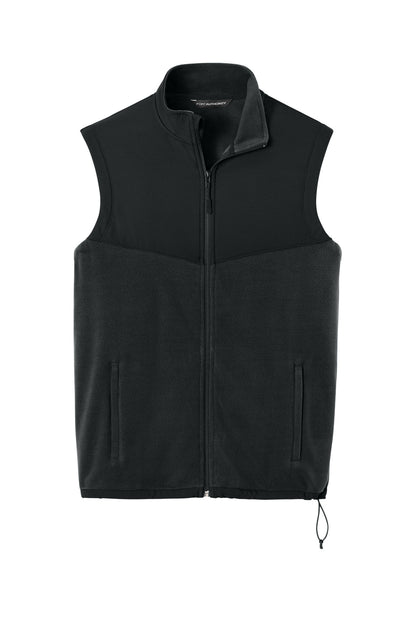 Custom Embroidered Port Authority Outerwear in Black
