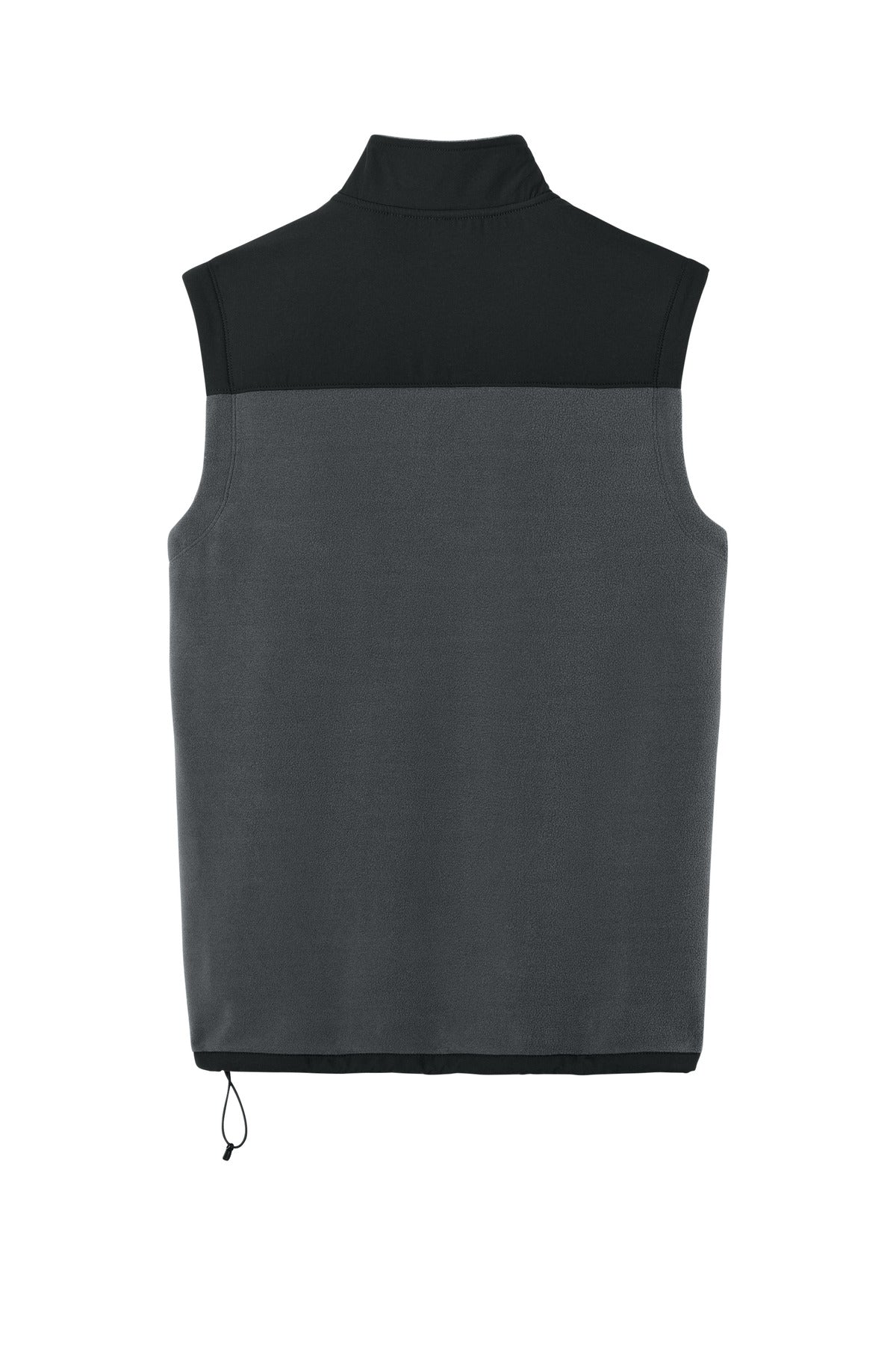 Custom Embroidered Port Authority Outerwear in Iron Grey/ Black