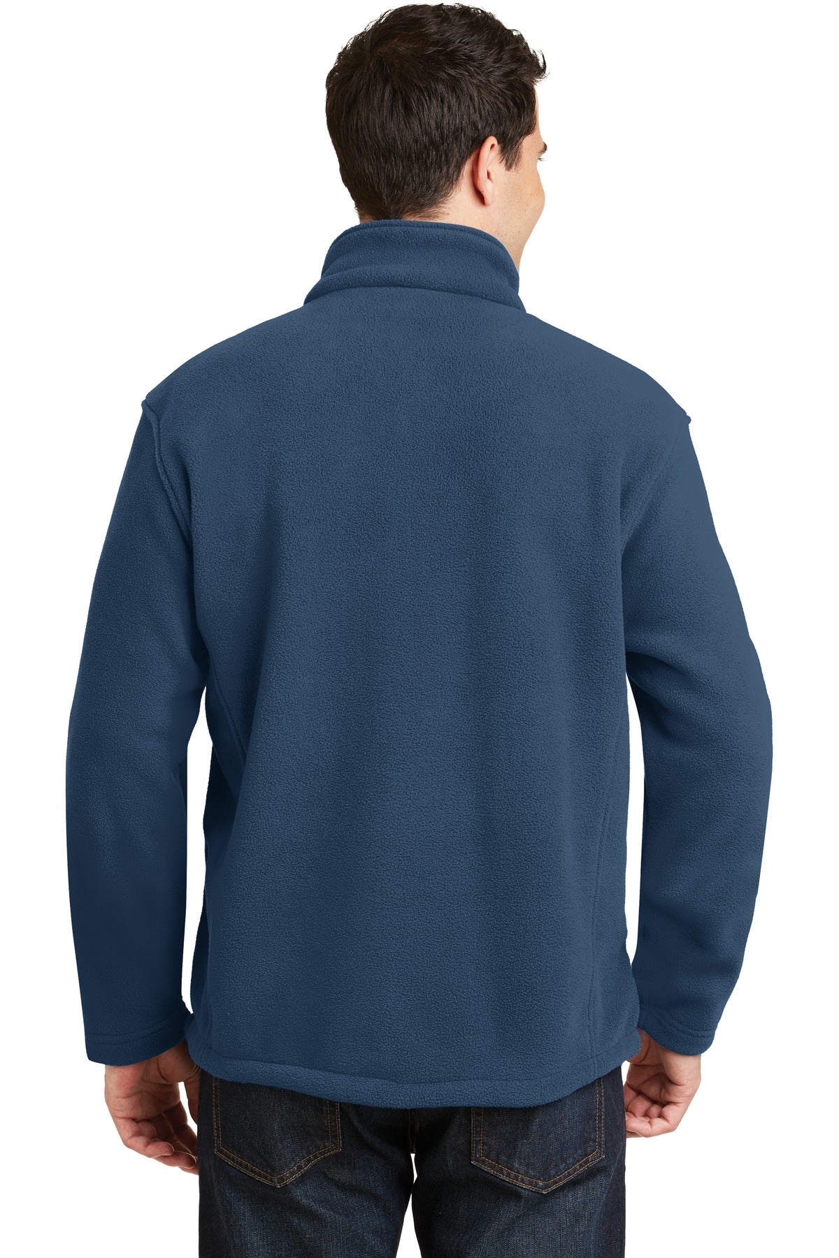 Custom Embroidered Port Authority Value Fleece Jacket. F217,Insignia Blue