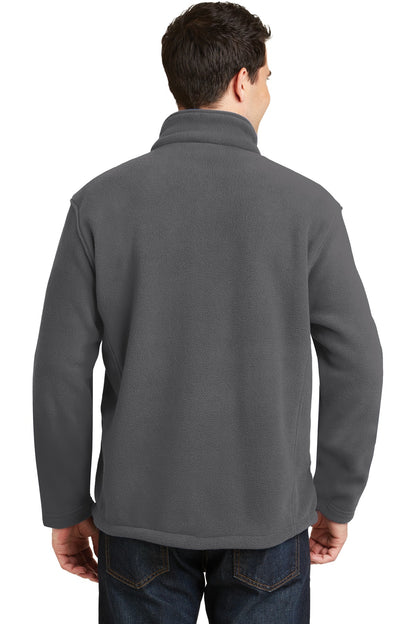 Custom Embroidered Port Authority Value Fleece Jacket. F217,Iron Grey