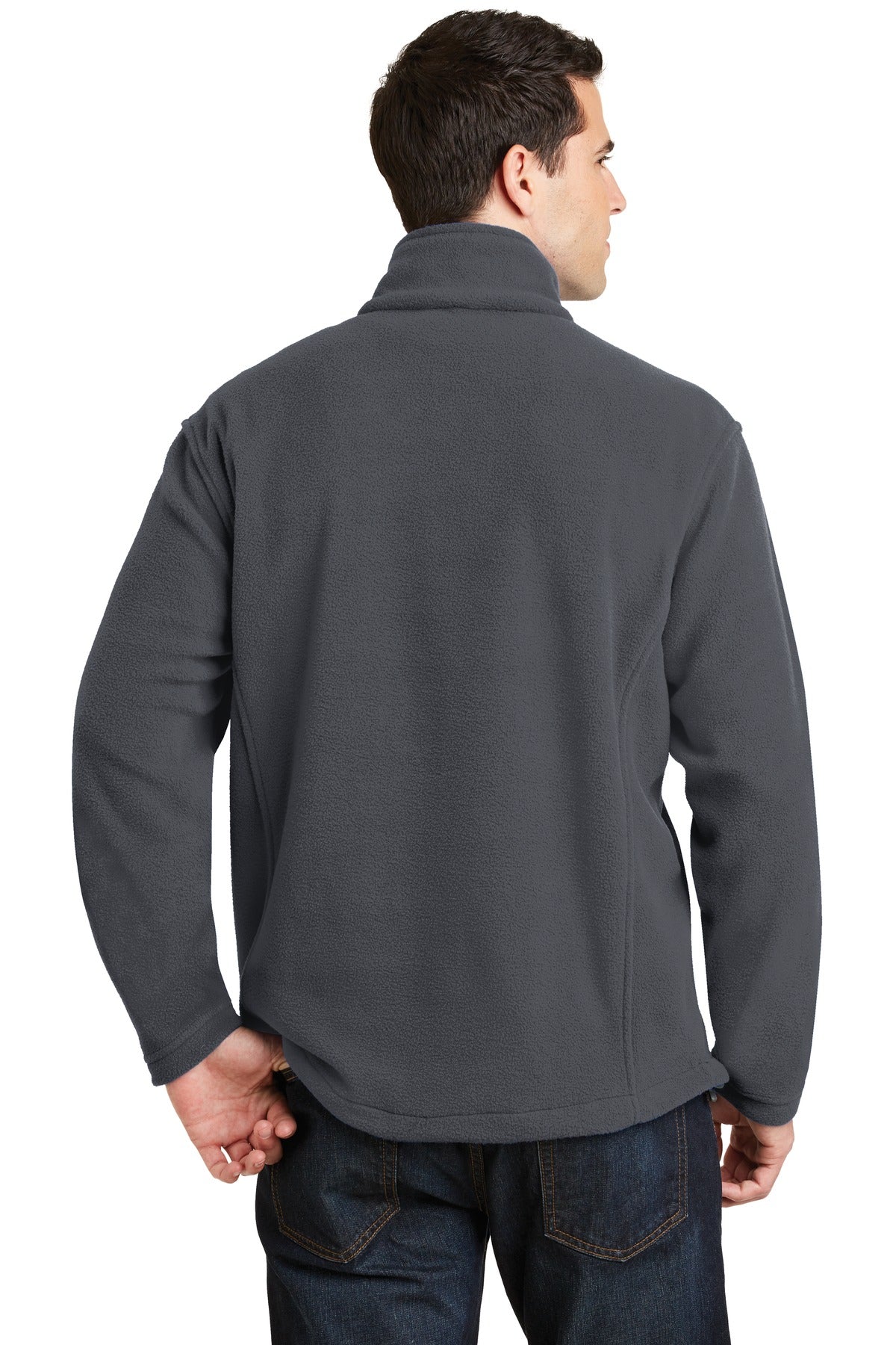 Custom Embroidered Port Authority Value Fleece 1/4-Zip Pullover. F218,Iron Grey