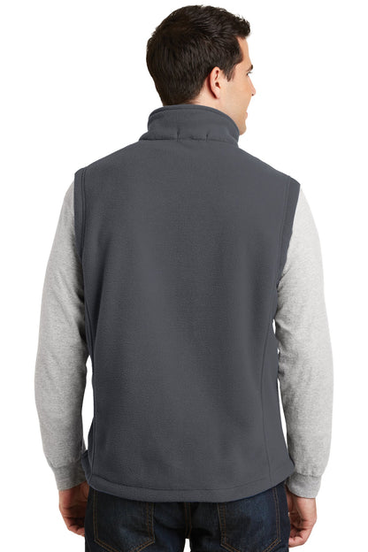 Custom Embroidered Port Authority Value Fleece Vest. F219,Iron Grey