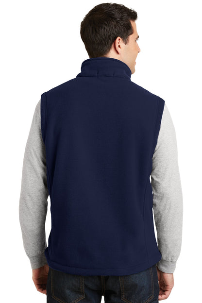 Custom Embroidered Port Authority Value Fleece Vest. F219,True Navy