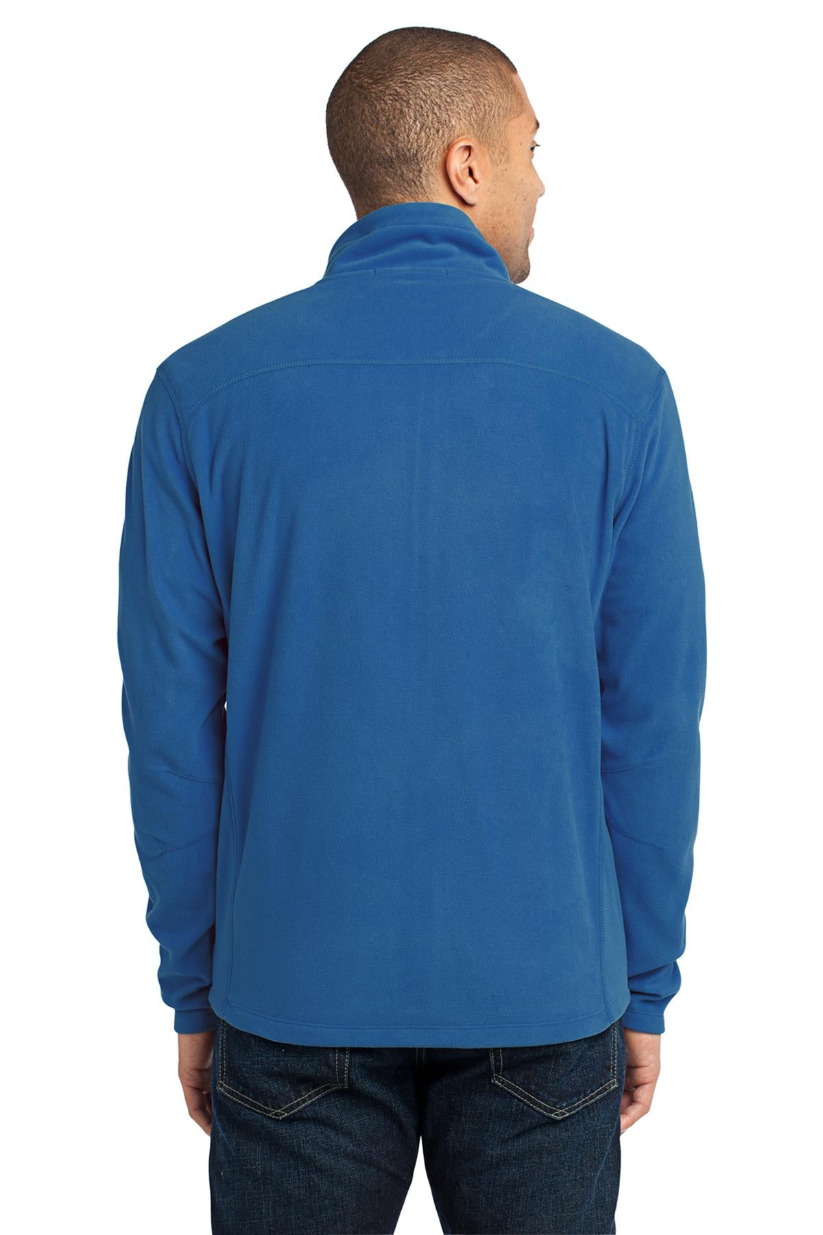 Custom Embroidered Port Authority Microfleece Jacket. F223,Light Royal