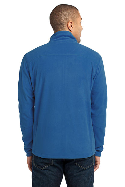 Custom Embroidered Port Authority Microfleece Jacket. F223,Light Royal