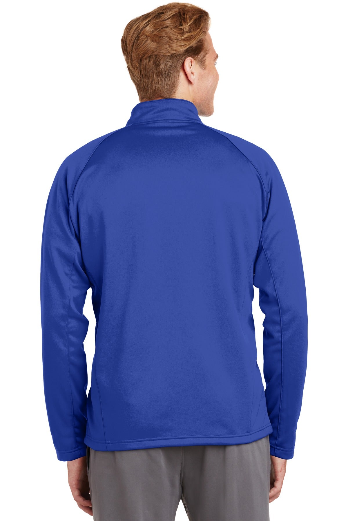Custom Embroidered Sport-Tek Sport-Wick Fleece 1/4-Zip Pullover.  F243,True Royal/ Silver