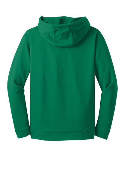 Sport-Tek Sport-Wick Fleece Hooded Pullover.  F244 Kelly Green