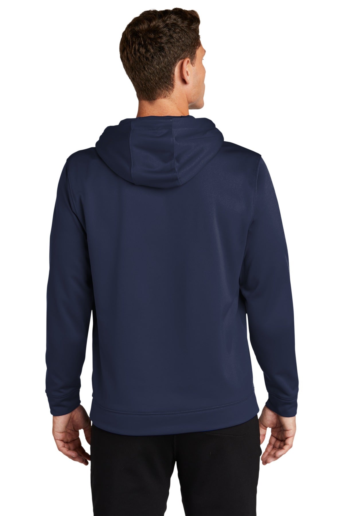 Custom Embroidered Sport-Tek Sport-Wick Fleece Hooded Pullover.  F244,Navy