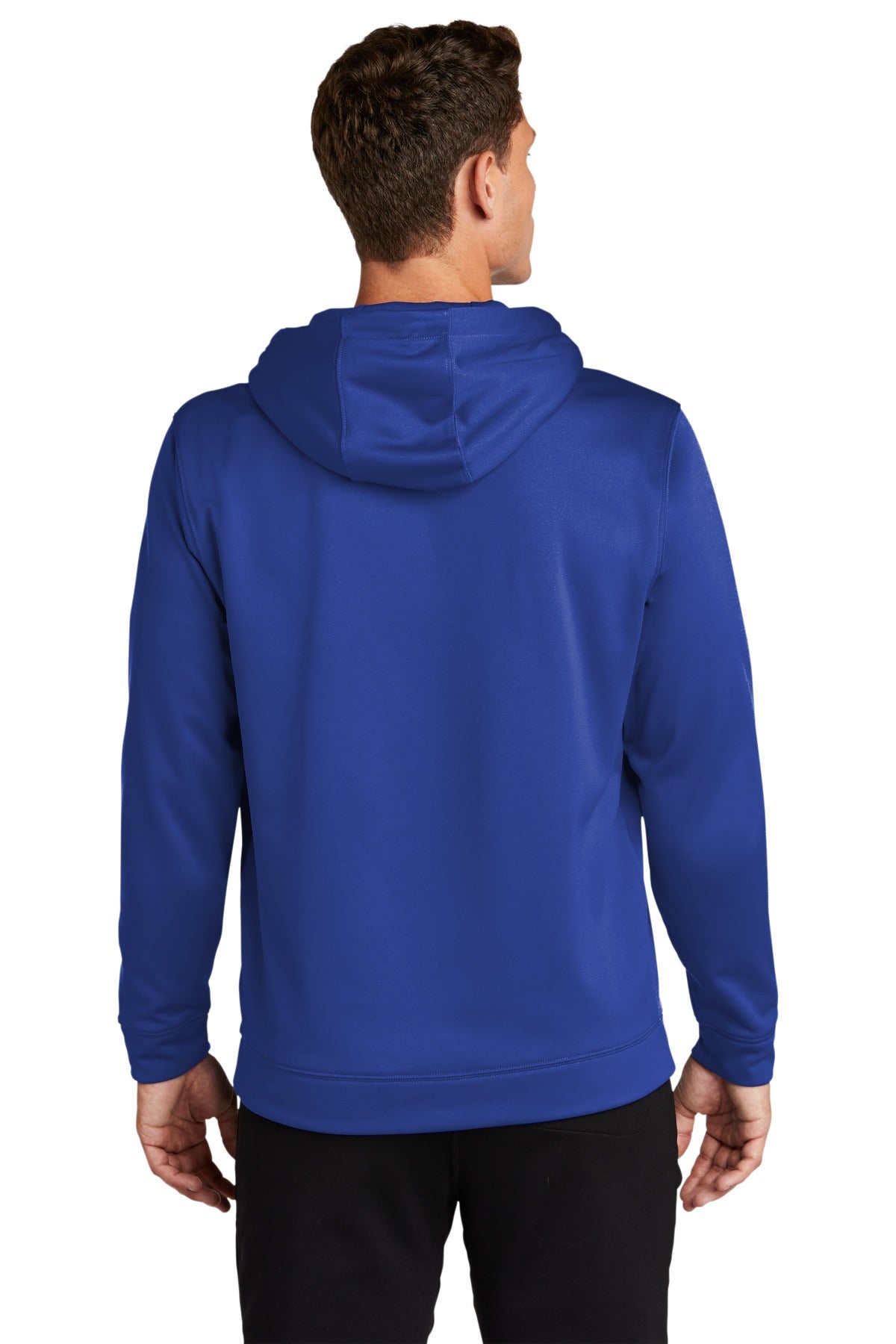 Custom Embroidered Sport-Tek Sport-Wick Fleece Hooded Pullover.  F244,True Royal
