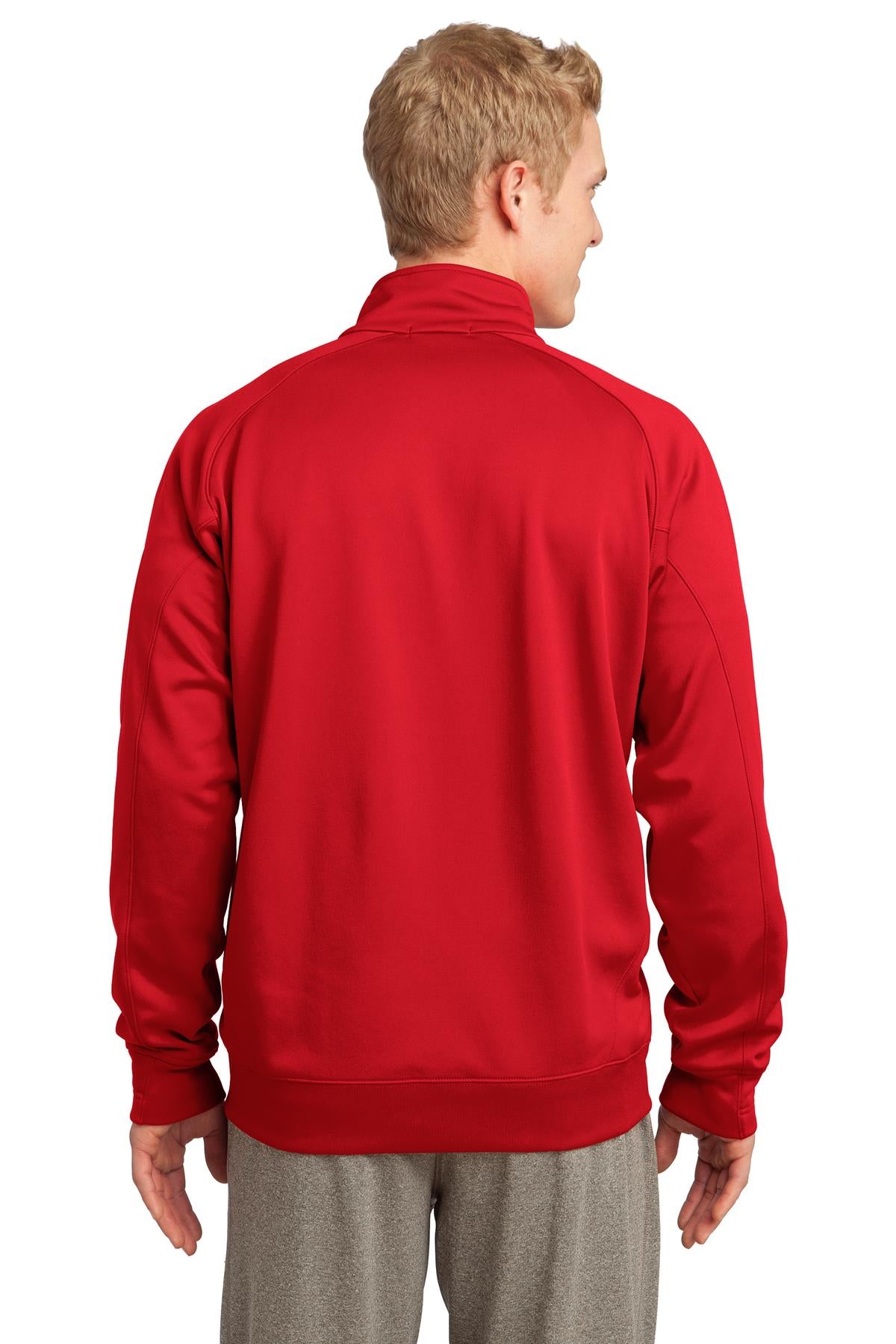 Custom Embroidered Sport-Tek Tech Fleece 1/4-Zip Pullover. F247,True Red