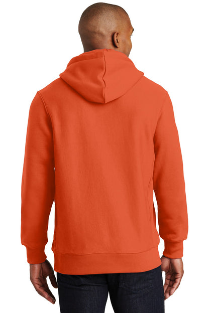 Custom Embroidered Sport-Tek Super Heavyweight Pullover Hooded Sweatshirt.  F281,Orange