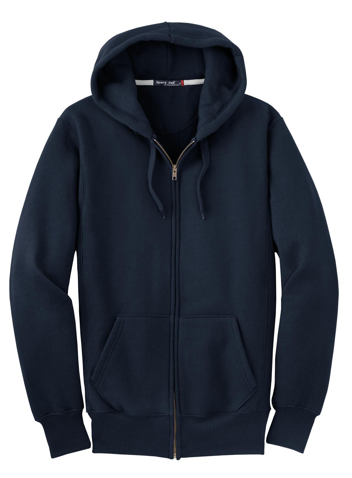 Sport-Tek Super Heavyweight Full-Zip Hooded Sweatshirt.  F282