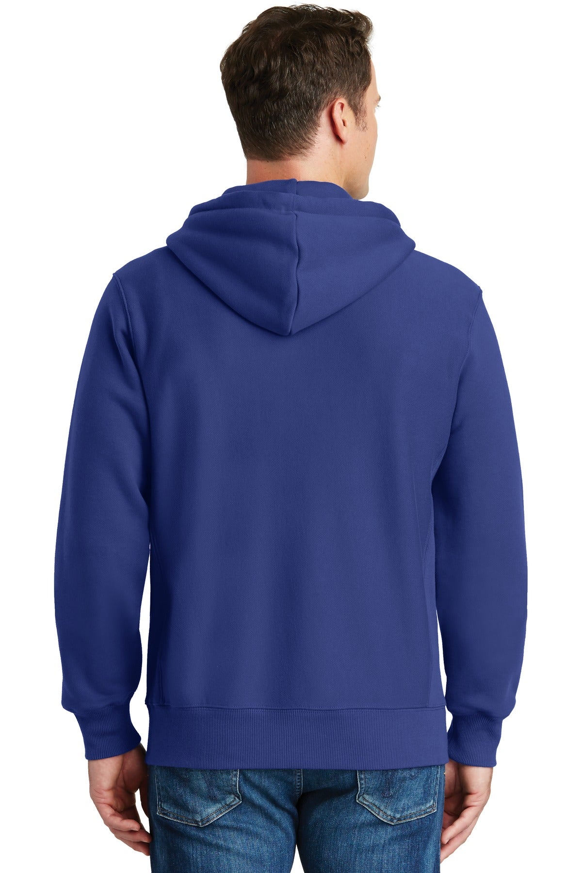Custom Embroidered Sport-Tek Super Heavyweight Full-Zip Hooded Sweatshirt.  F282,Royal
