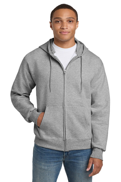 Hanes Ultimate Cotton - Full-Zip Hooded Sweatshirt.  F283